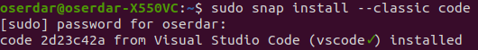 Ubuntu 20.04 Visual Studio Code Kurulumu